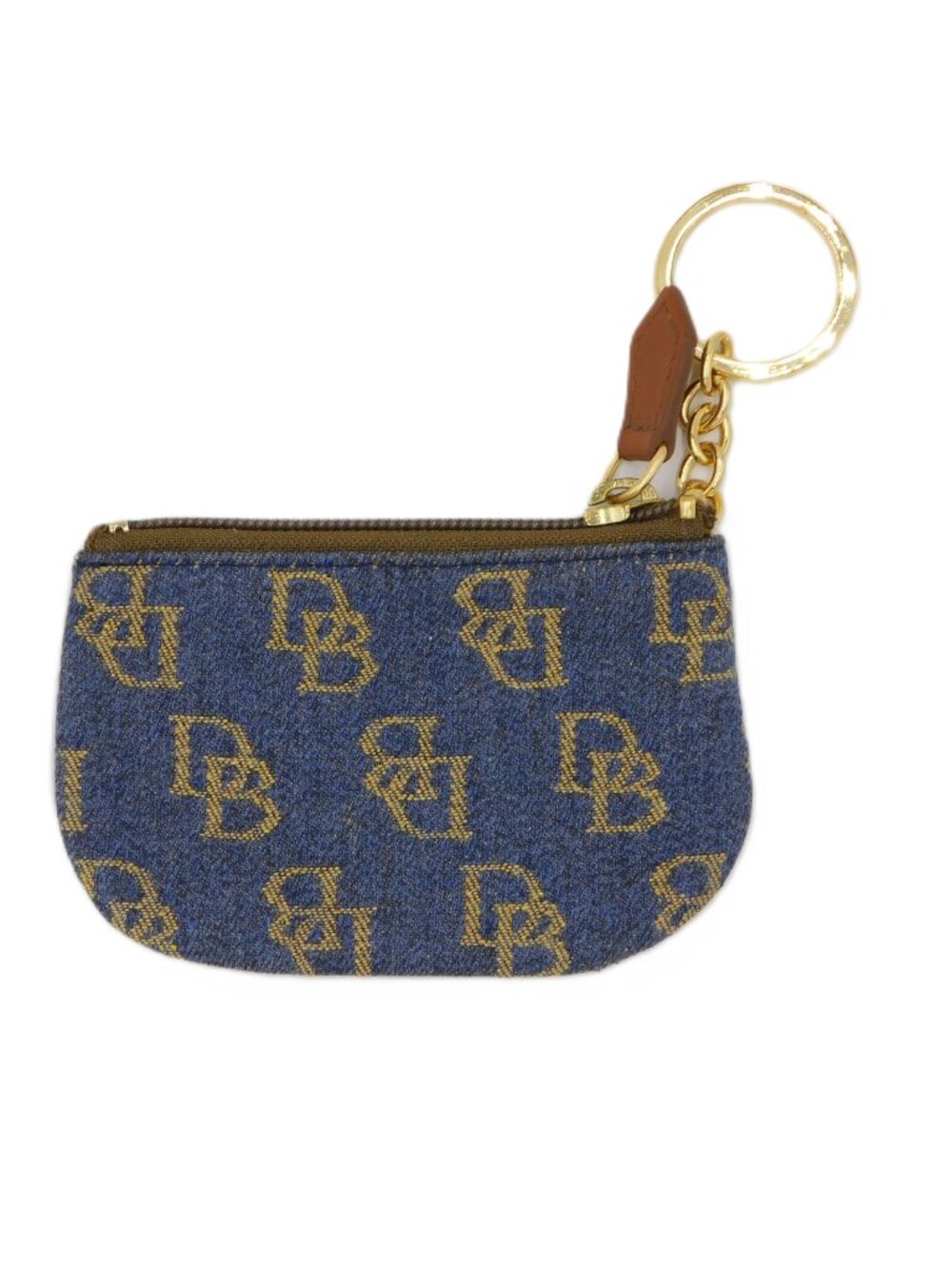 Dooney & Bourke Shadow Collection Mini Denim Coin Purse | EUC - Picture 2 of 6